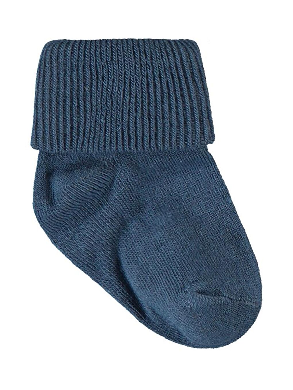 Beyaz Baby Bambu Basic Asetat 0-24 Ay Çorap Setleri - Standart Standart-5