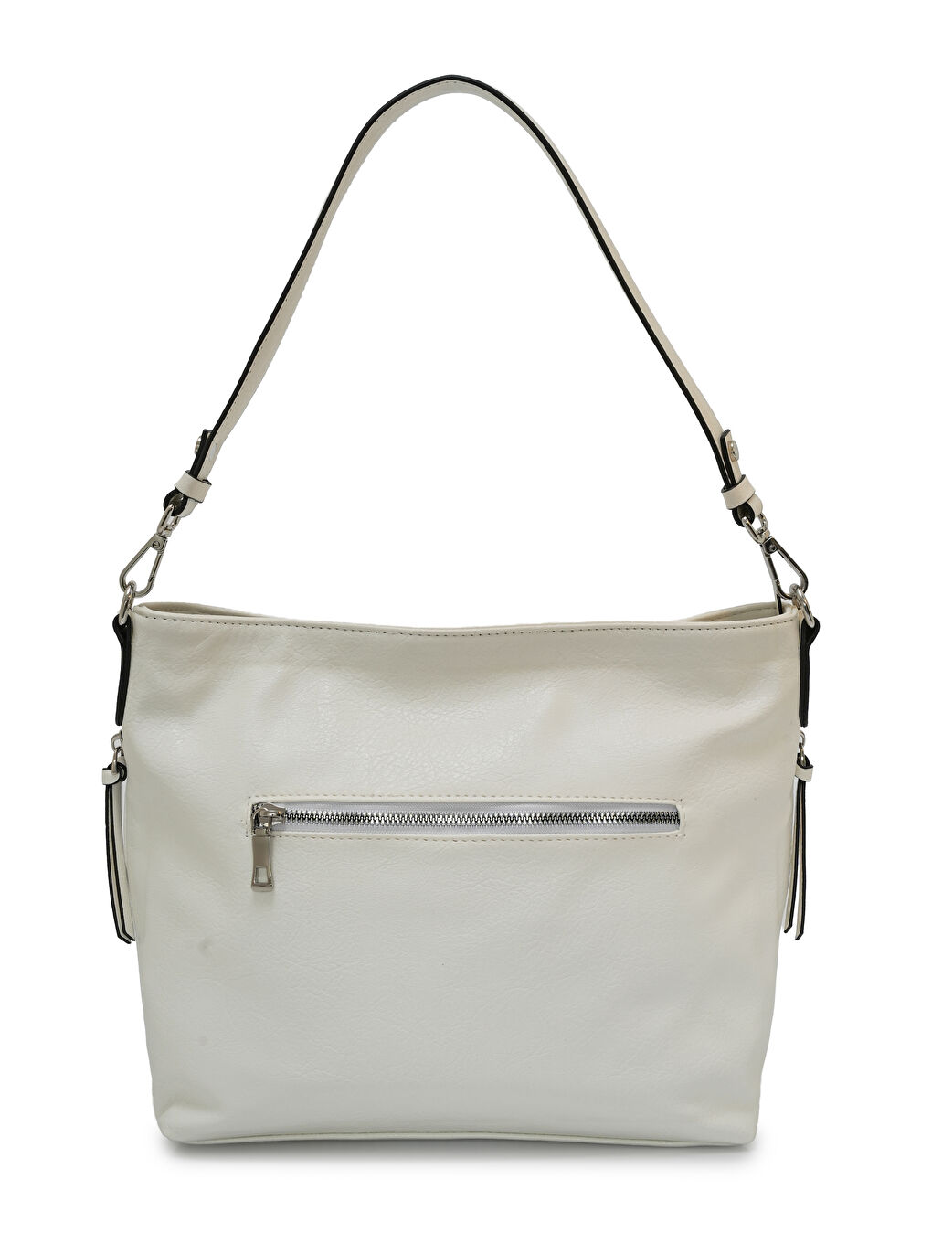 Beyaz Dökümlü Kadın Omuz Çantası DJ280-2-6