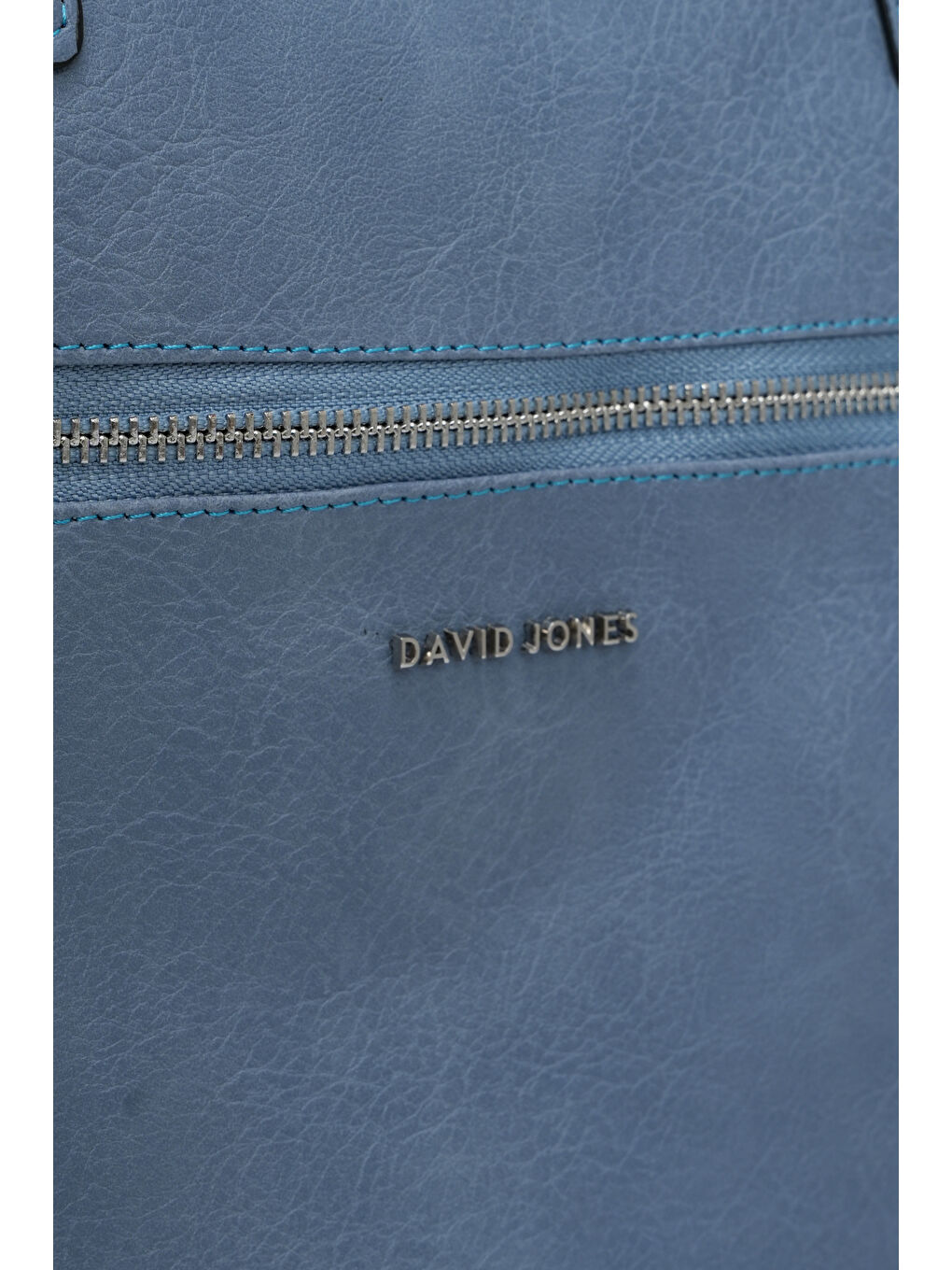 Mavi Ön Cep Fermuar Detaylı Kadın Omuz Çantas DJ262-2-3