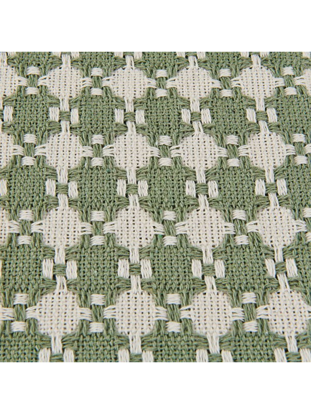 Soft Verda Çift Kişilik Pike - Yeşil - 200x220 cm-1