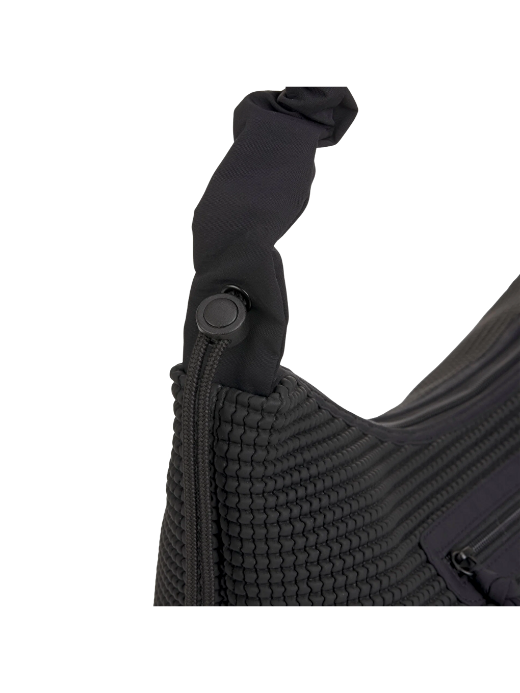 Lunua Bum Bag Up Bebek Bakım Çantası Nubbed Black-8