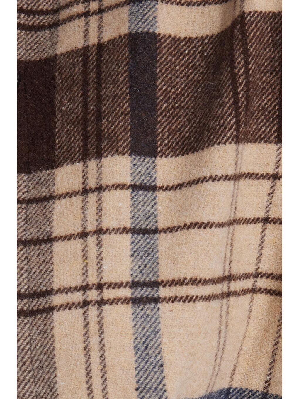 Karışık Kadın Oversize Geniş Kalıp Oduncu Ekose Gömlek-5