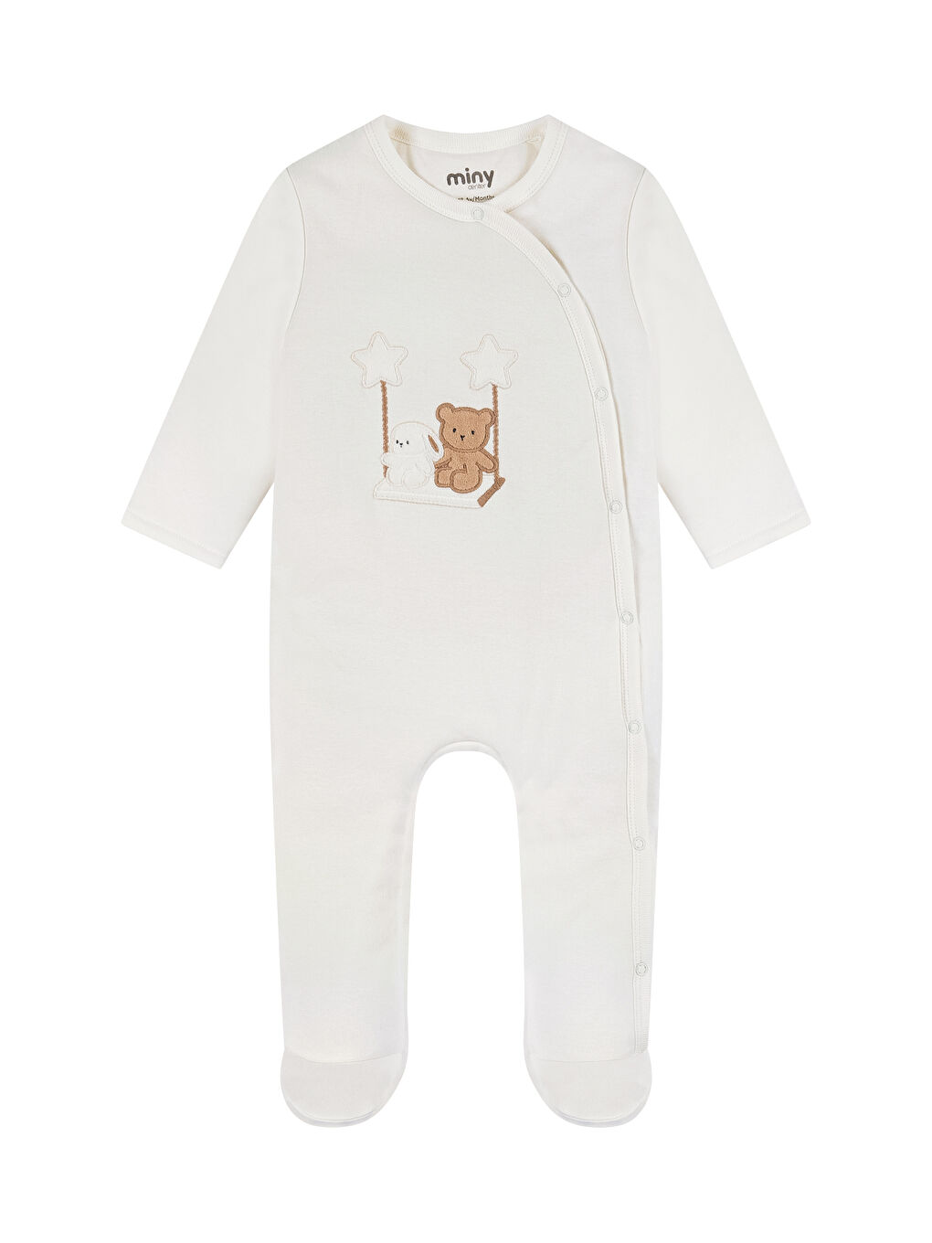 Ekru Unisex Bebek Uyku Tulumu-2