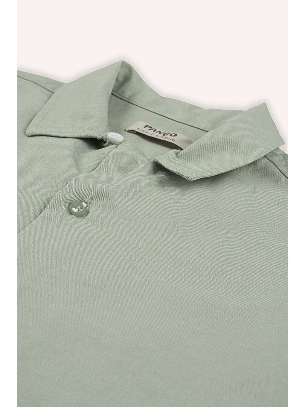 Yeşil Erkek Çocuk Oxford Gömlek-5