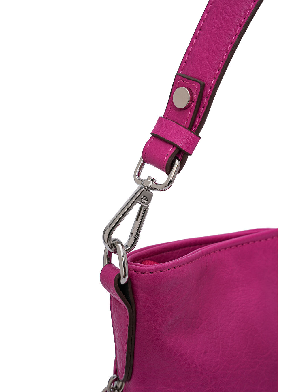 Fuşya Dökümlü Kadın Omuz Çantası DJ280-2-4