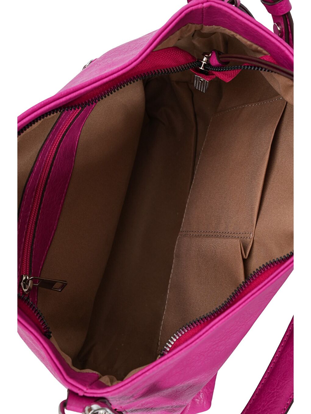 Fuşya Dökümlü Kadın Omuz Çantası DJ280-2-5