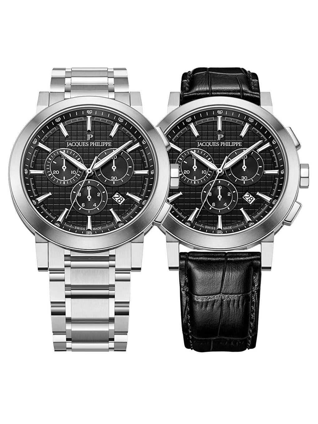 Gri JPQGC171316XS Erkek Kol Saati ve Yedek Kordon