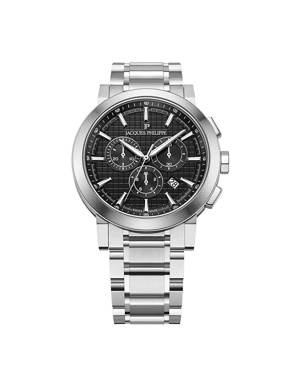 Gri JPQGC171316XS Erkek Kol Saati ve Yedek Kordon-1