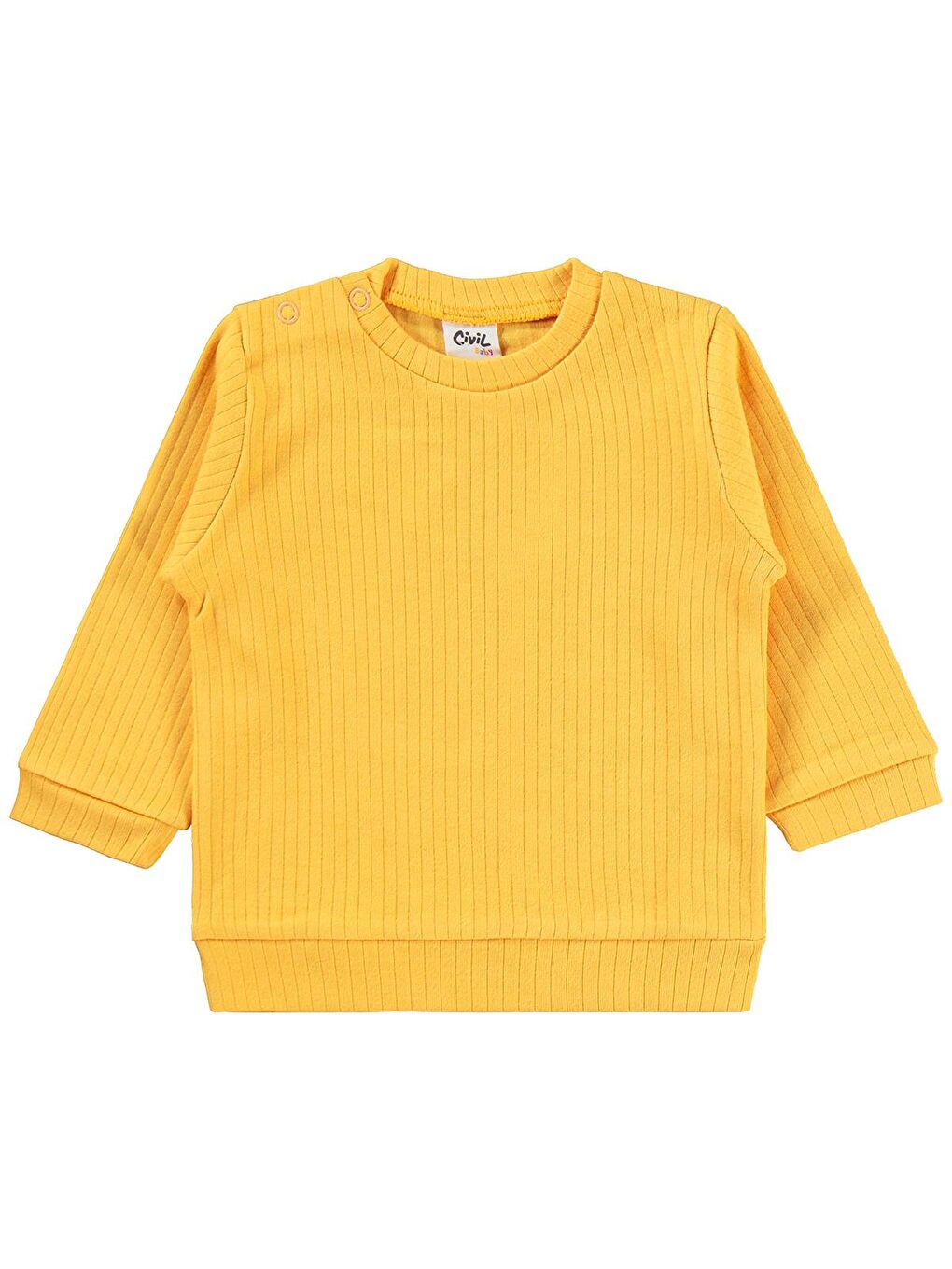 Sarı Baby Basic Raporlu 6-18 Ay Takım - Hardal 9-12 Ay-2