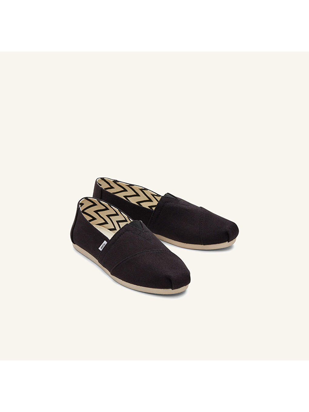 Siyah Kadın Espadril 10017732 Alpargata Classic Recycled Pamuk Canvas Black-1