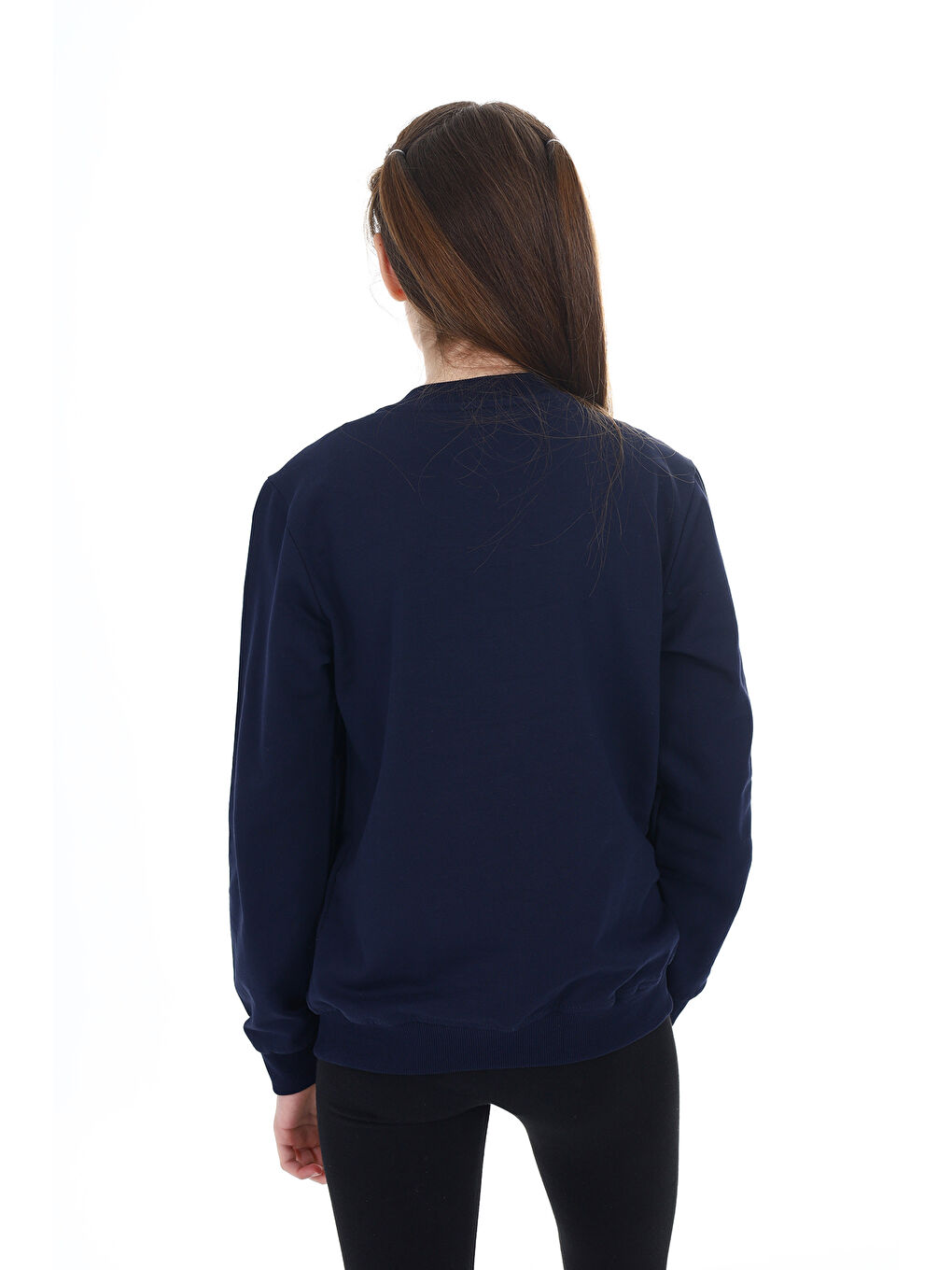 Lacivert Kız Çocuk Okul Hırka-4