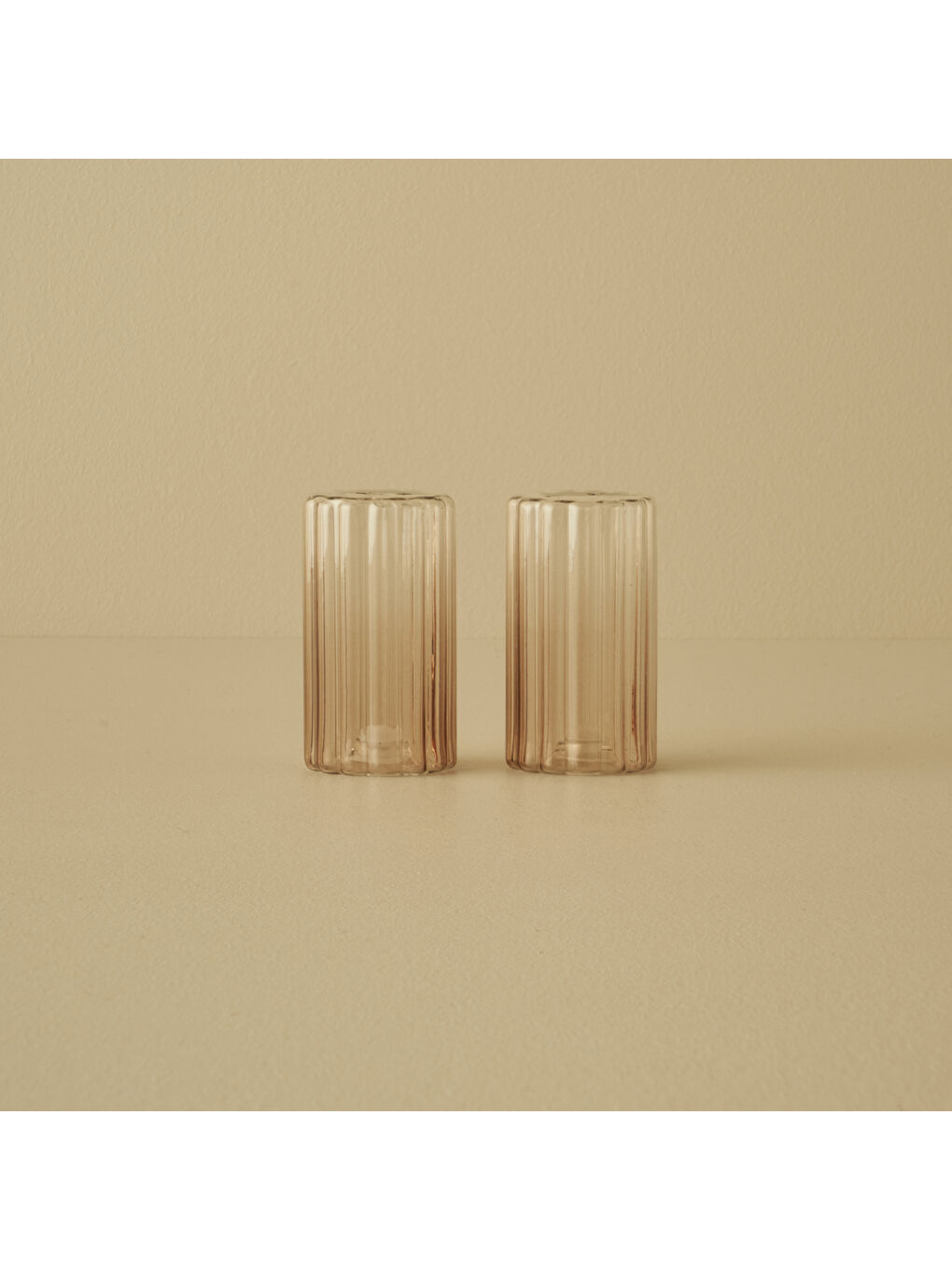 Renksiz Garda Tuzluk-Biberlik Amber (5x8 cm)