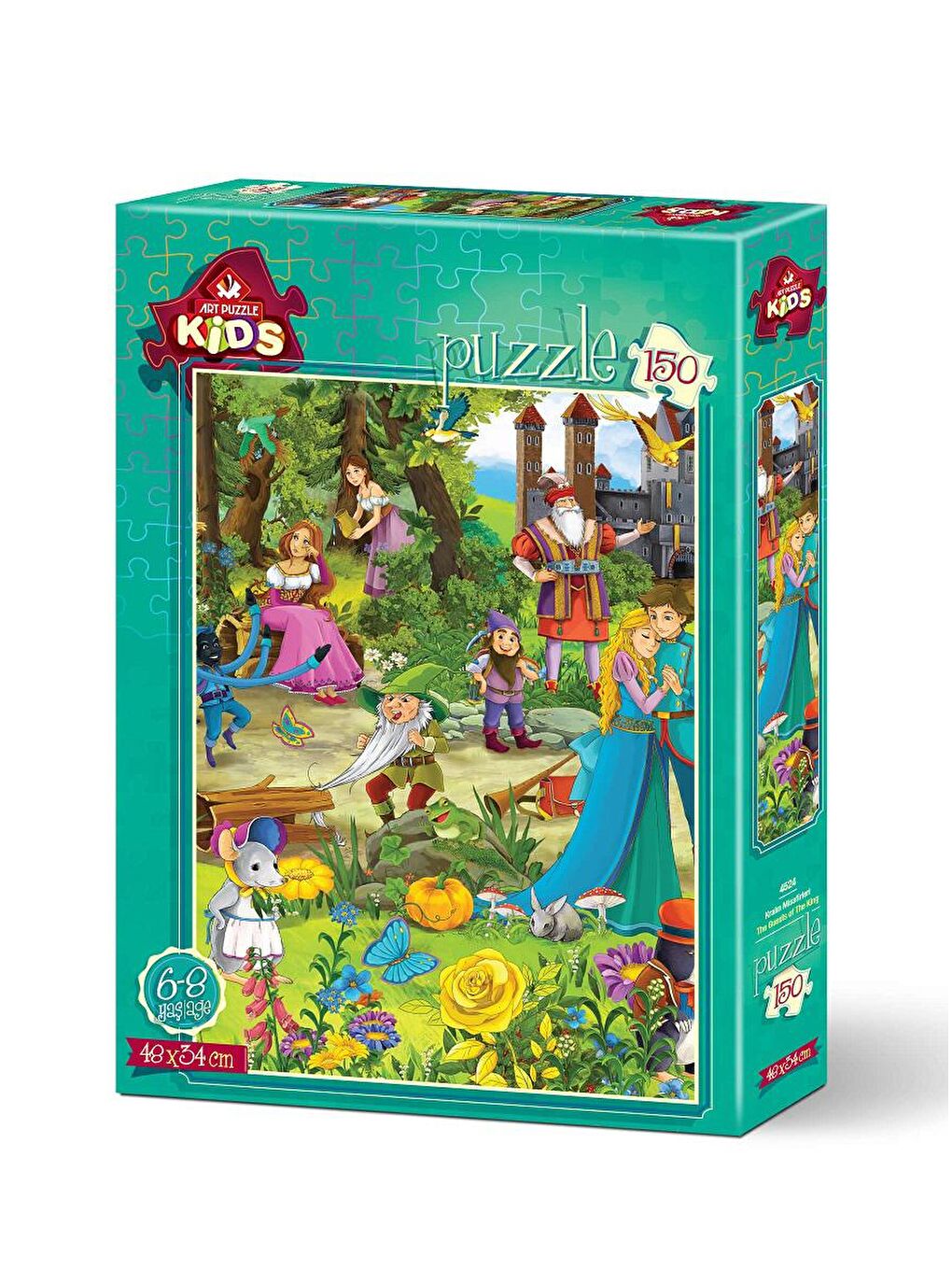 Art Puzzle Karışık 150 Parça Puzzle Kralın Misafirleri - 1