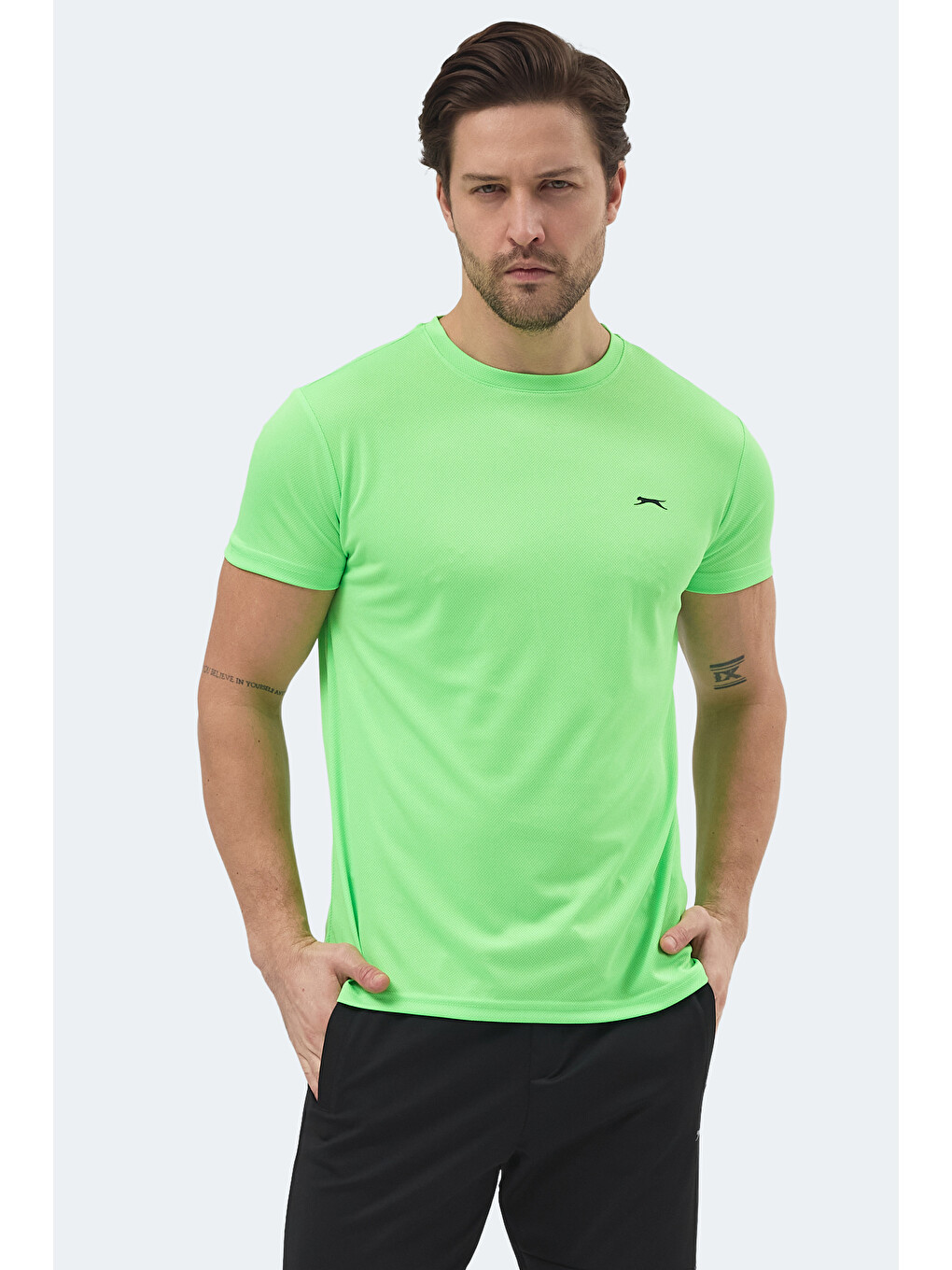 Republıc Erkek Neon Yeşil Tişört-5