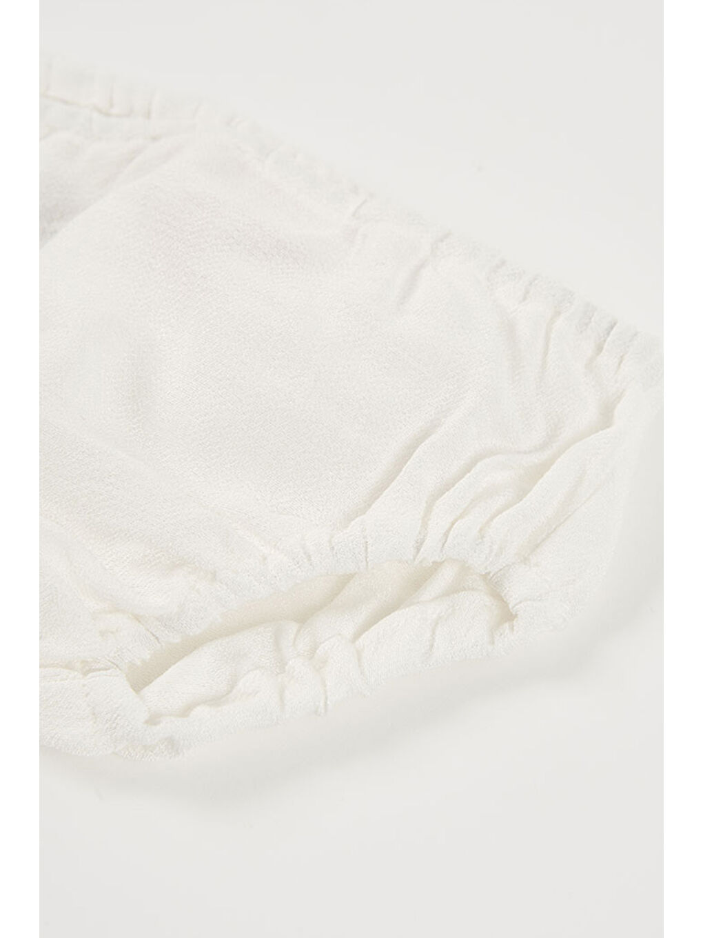 Çiçek Desenli Elbise 6-24 Ay Beyaz-5