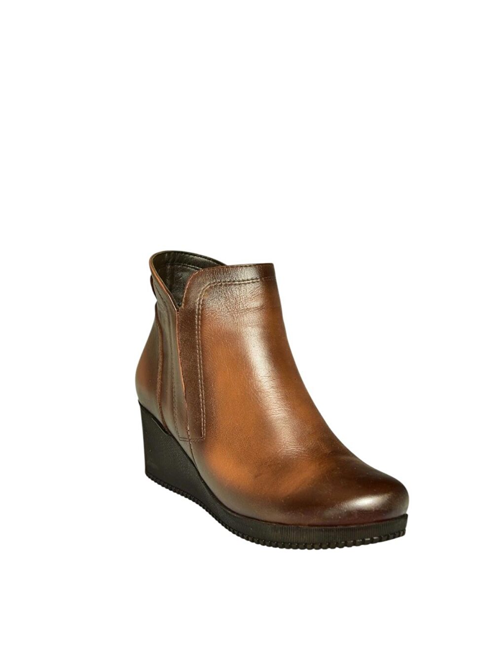 Kahverengi Taba Kadın Bot V999100803-1