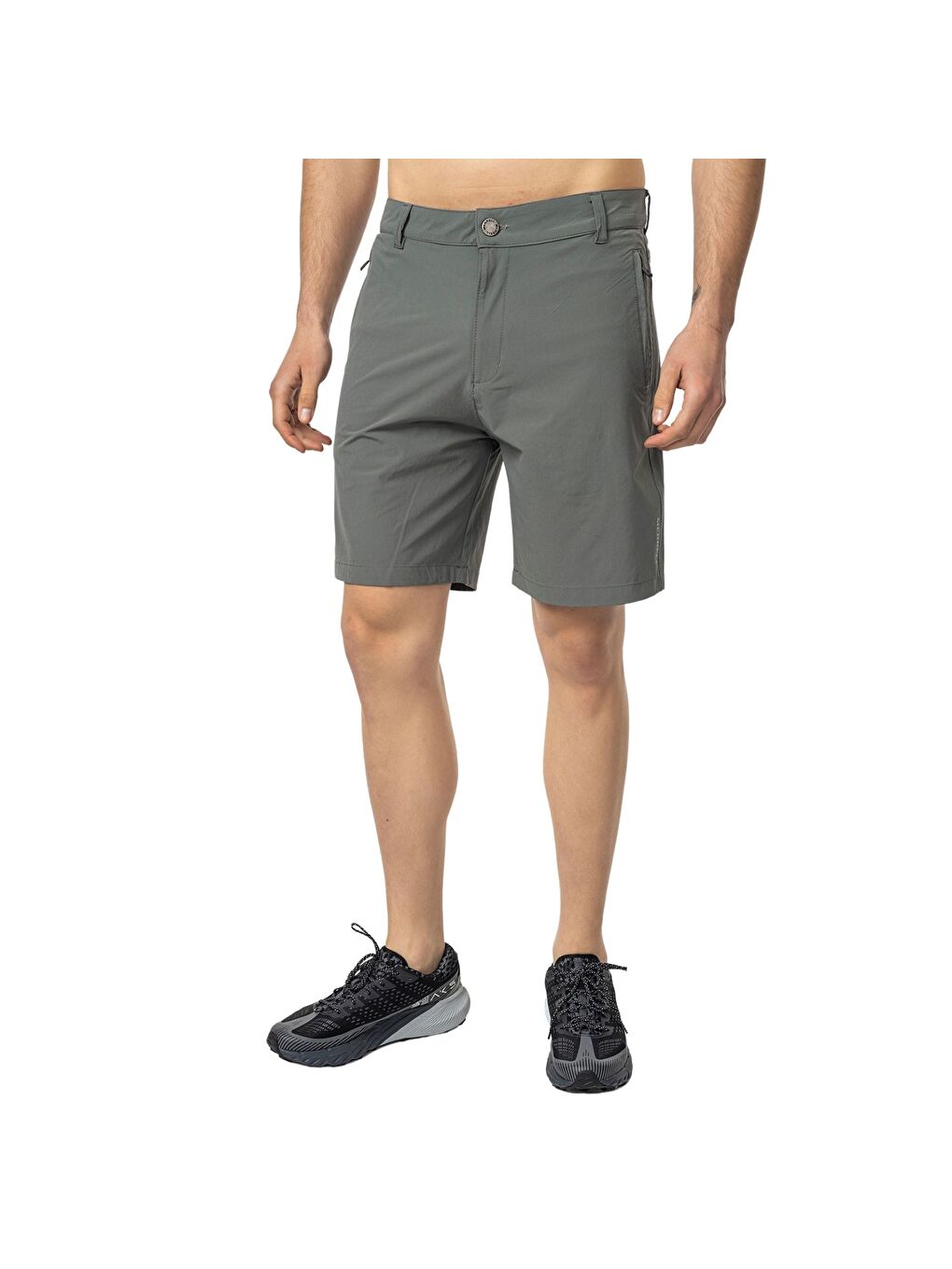 Yeşil Race Erkek Siyah Şort-2