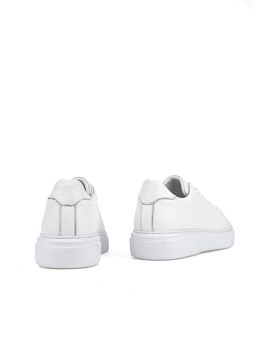 Erkek Hakiki Deri Sneaker 151423Z511 Beyaz-2