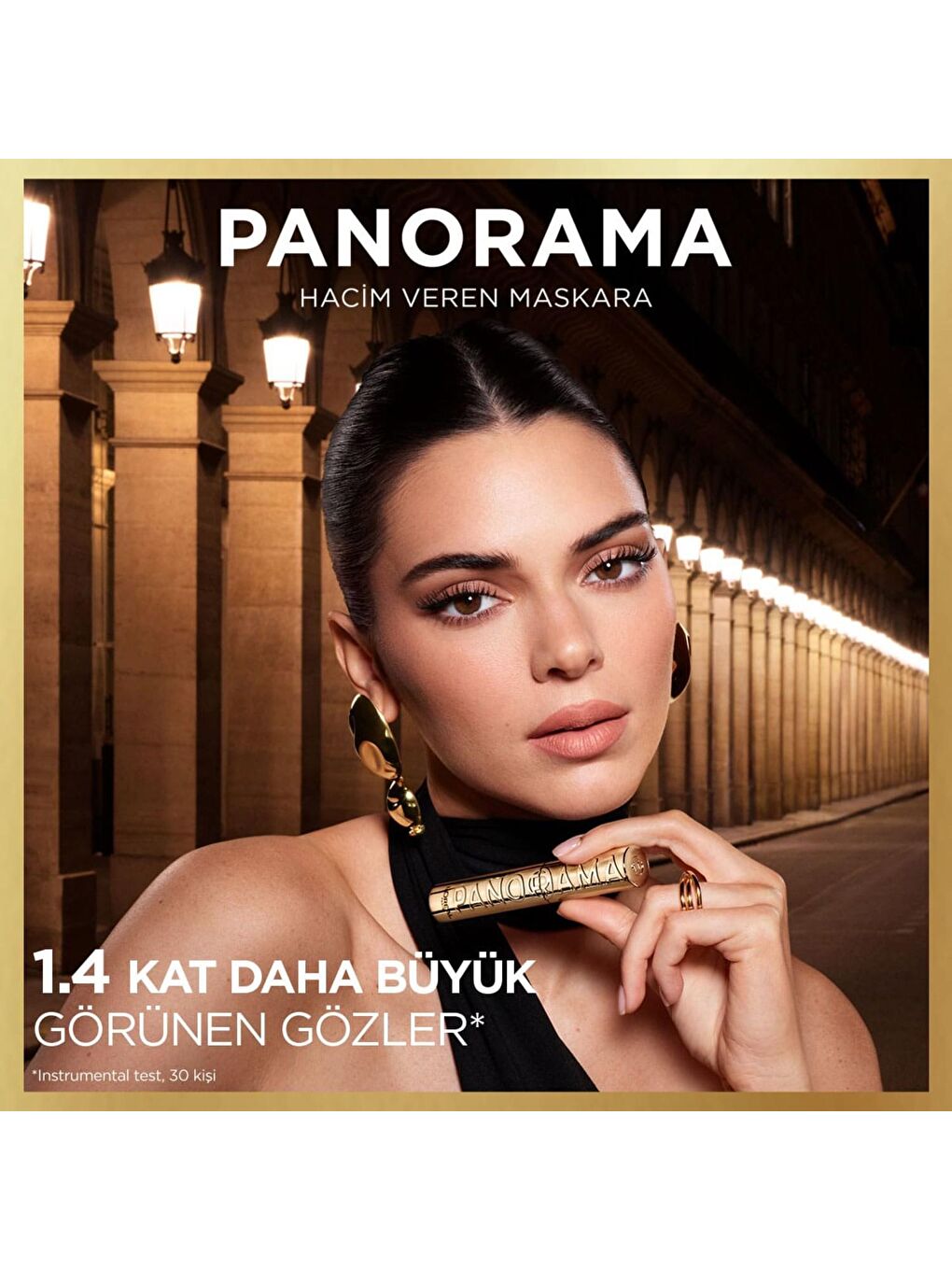 L'Oreal Paris Siyah Panorama Hacim Veren Maskara Siyah - 1