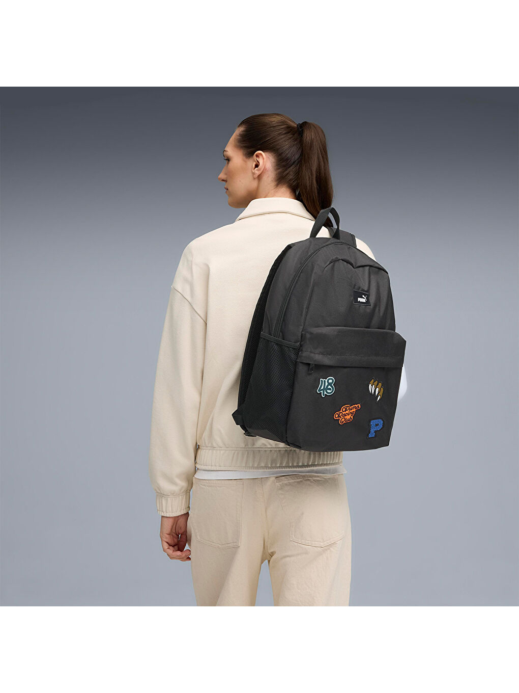 Phase Patch Siyah Sırt Çantası-4