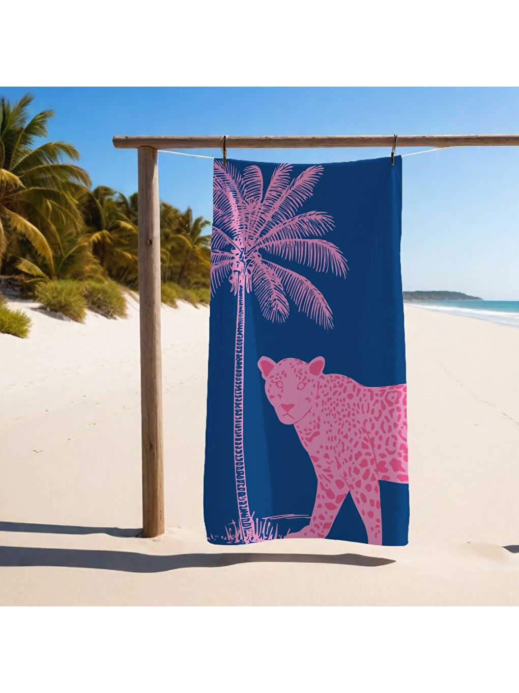 Karışık Renkli Desenli Havlu 75x150 cm   Plaj   Banyo Kullanımına Uygun   Hızlı Kuruyan Yumuşak Kumaş