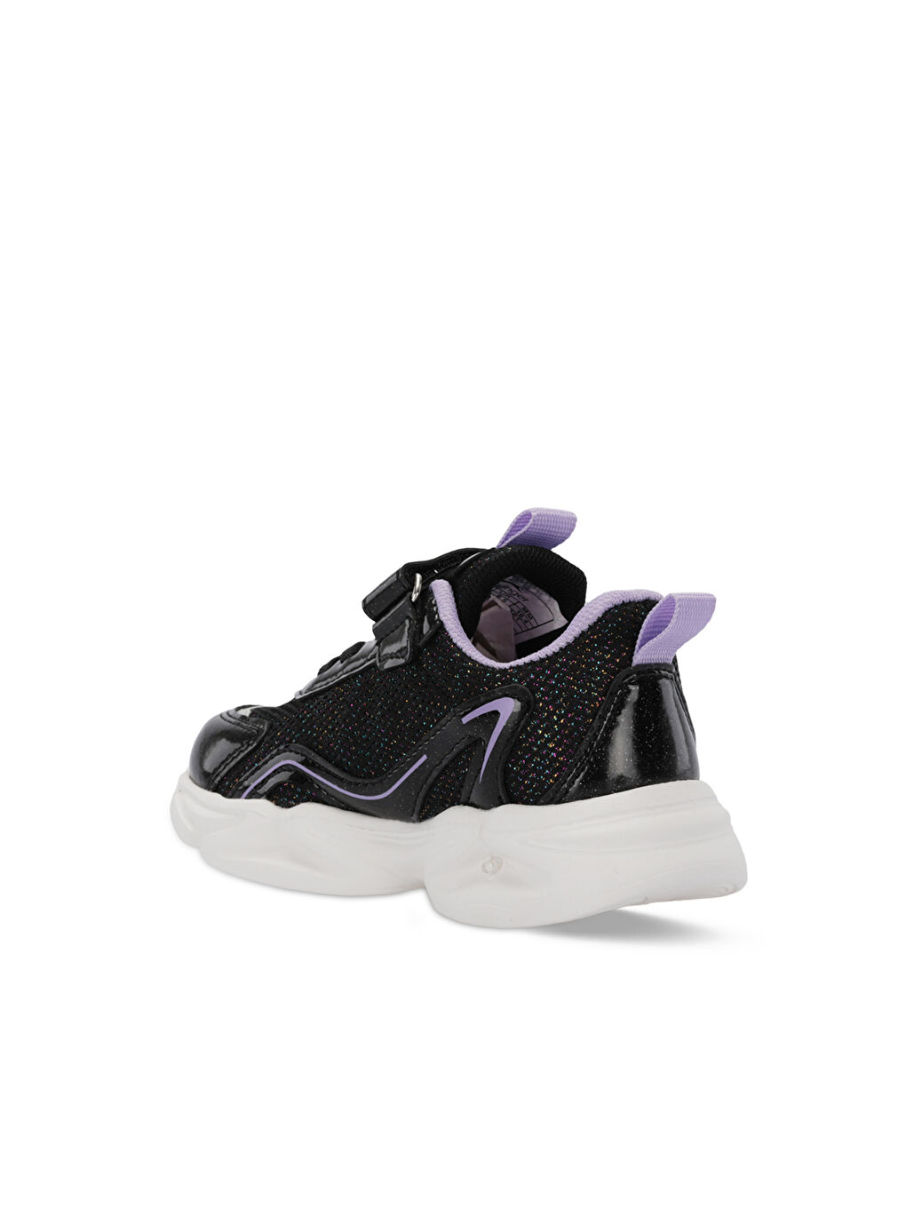 KLARION Kız Çocuk Sneaker Ayakkabı Siyah / Mor-2
