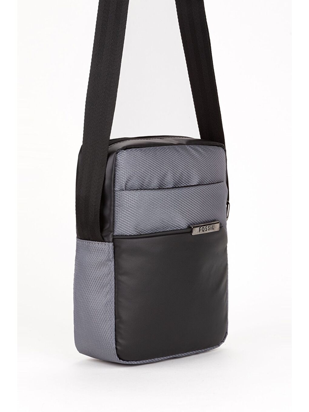 Gri Siyah Erkek Çapraz Çanta 6007-2