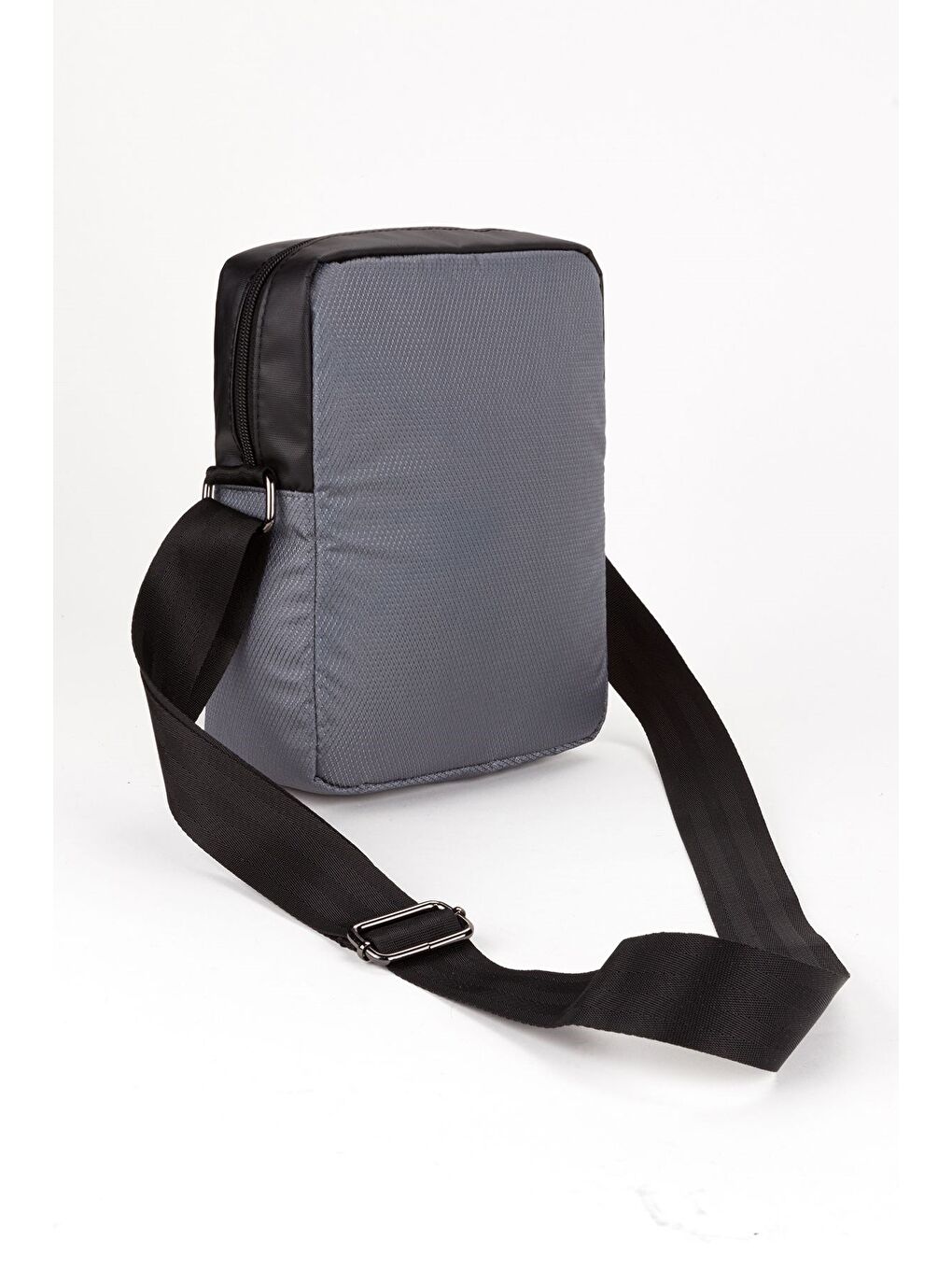 Gri Siyah Erkek Çapraz Çanta 6007-3