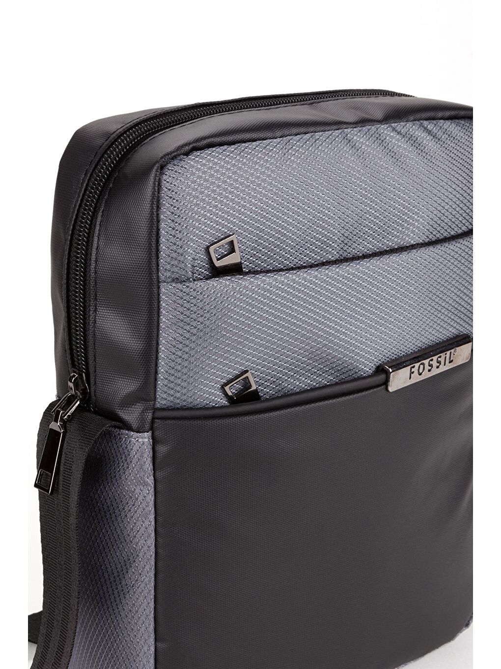 Gri Siyah Erkek Çapraz Çanta 6007-5