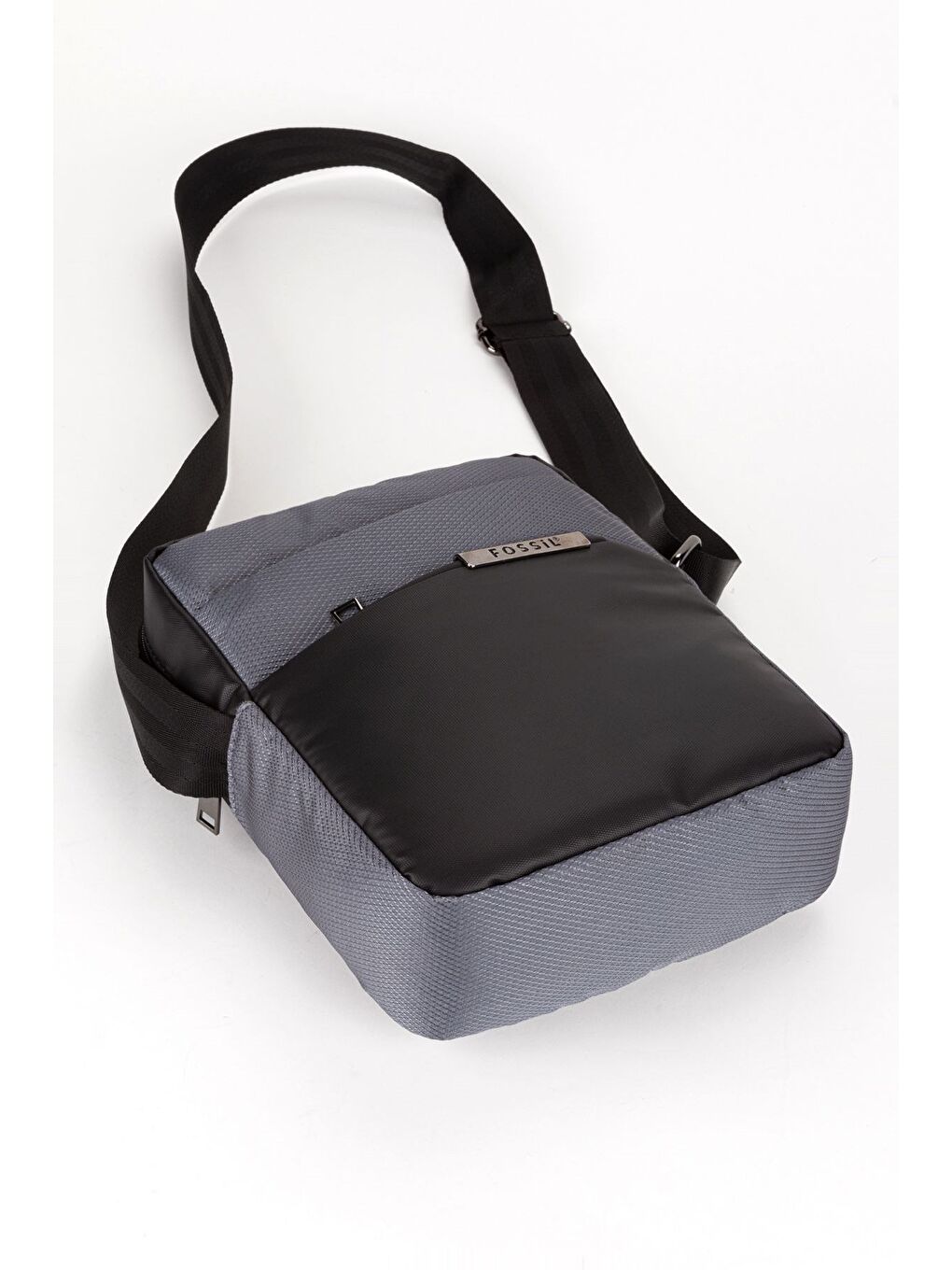 Gri Siyah Erkek Çapraz Çanta 6007-6