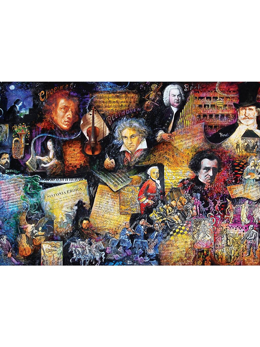 Art Puzzle Karışık 260 Parça Puzzle Notanın Duayenleri - 2