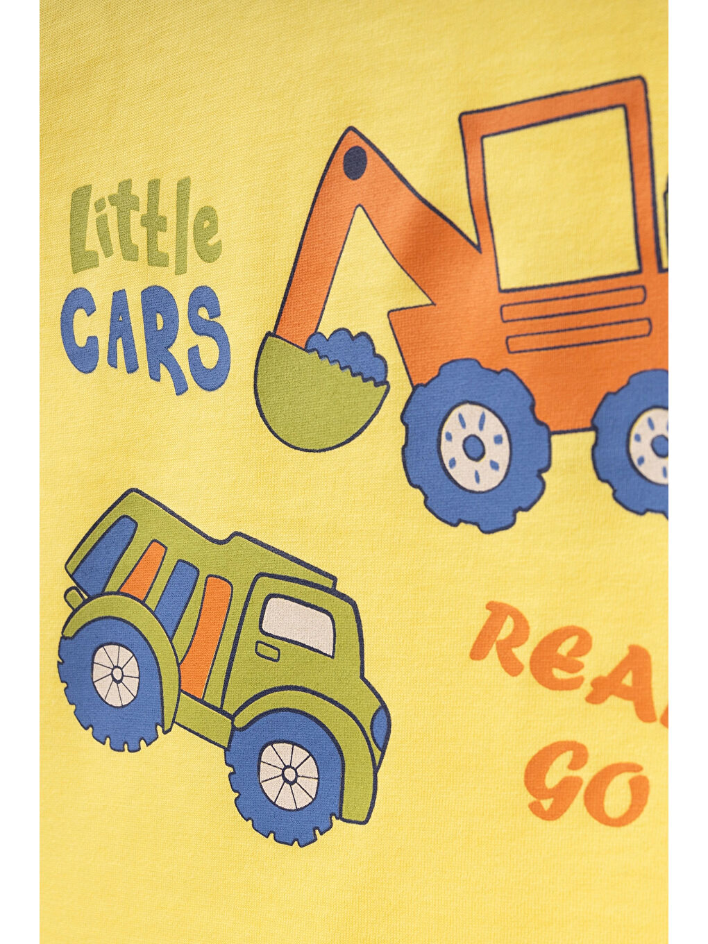 Myhanne Sari Little Cars Baskılı Erkek Bebek Tişört 2009 - 1