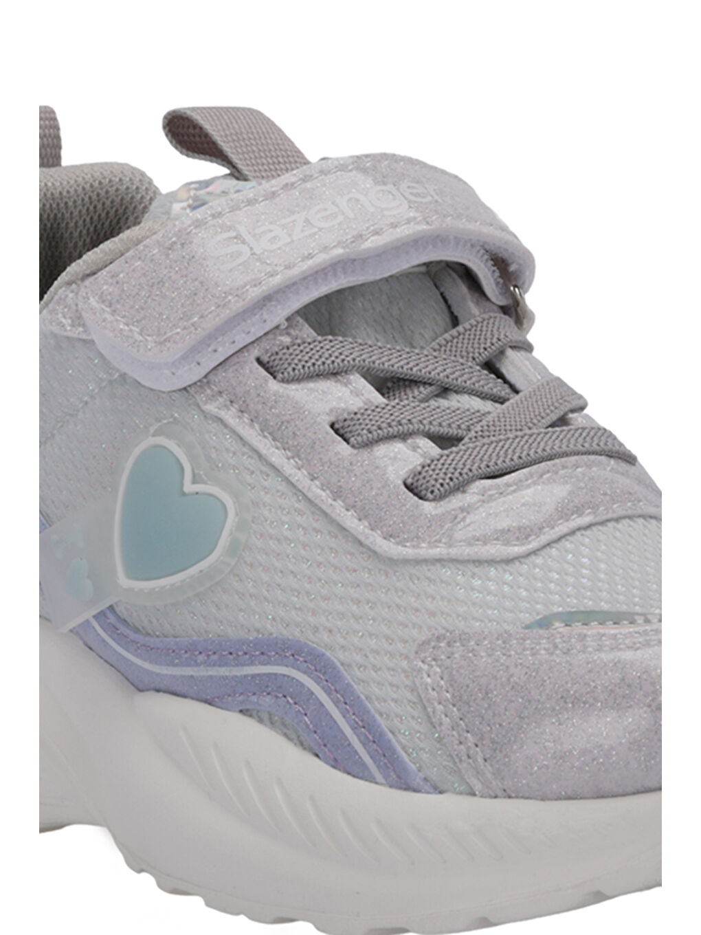 KLARION Kız Çocuk Sneaker Ayakkabı Gri / Mor-3