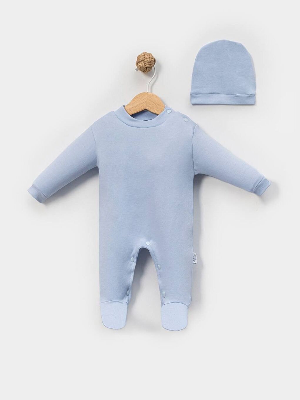 Mavi Kız-Erkek Bebek Yenidoğan  Tulum