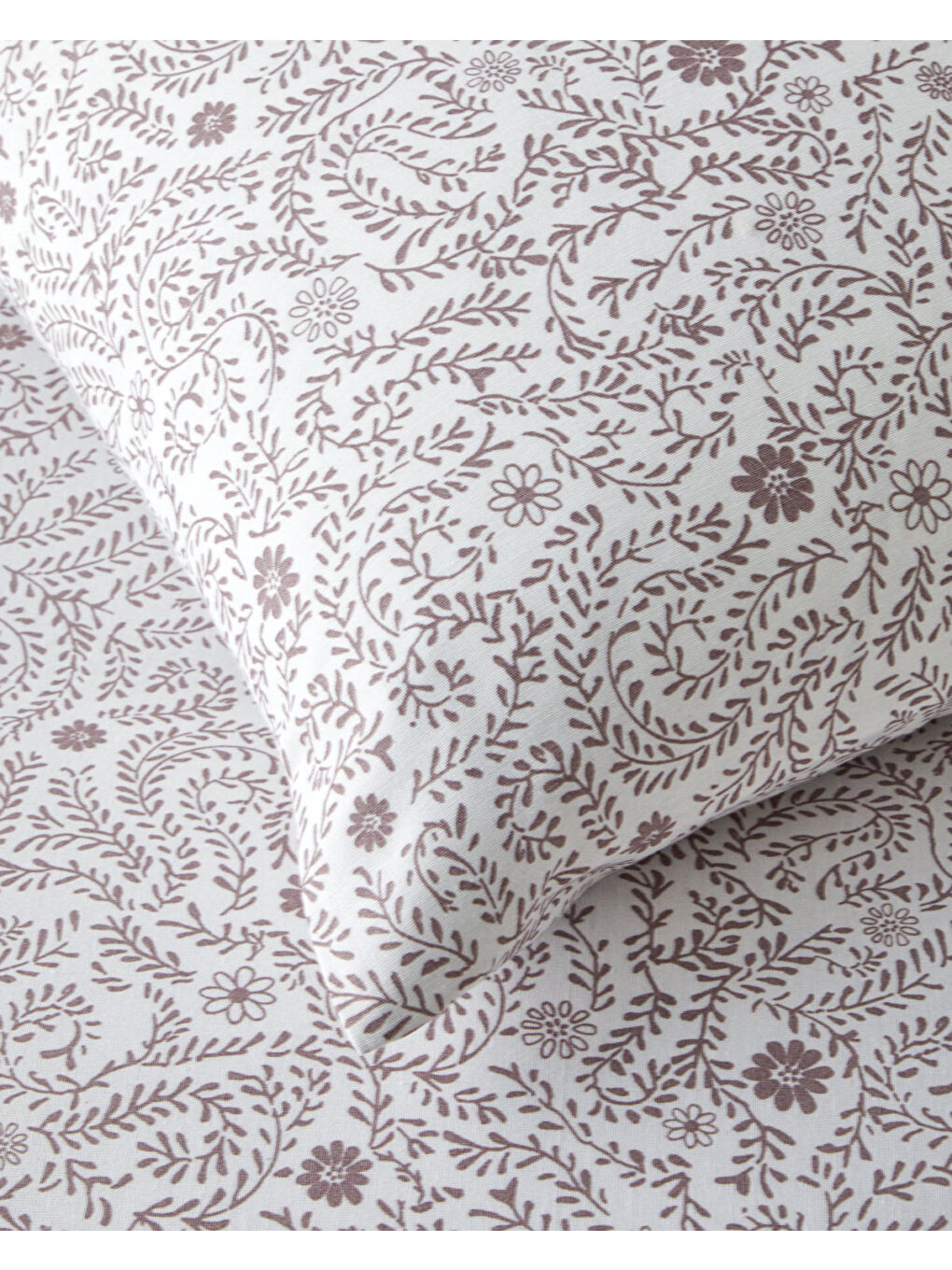 Ivy Blush Kolay Ütülenir Çarşaflı Çift Kişilik Nevresim Takımı 200x220 cm Mor-3