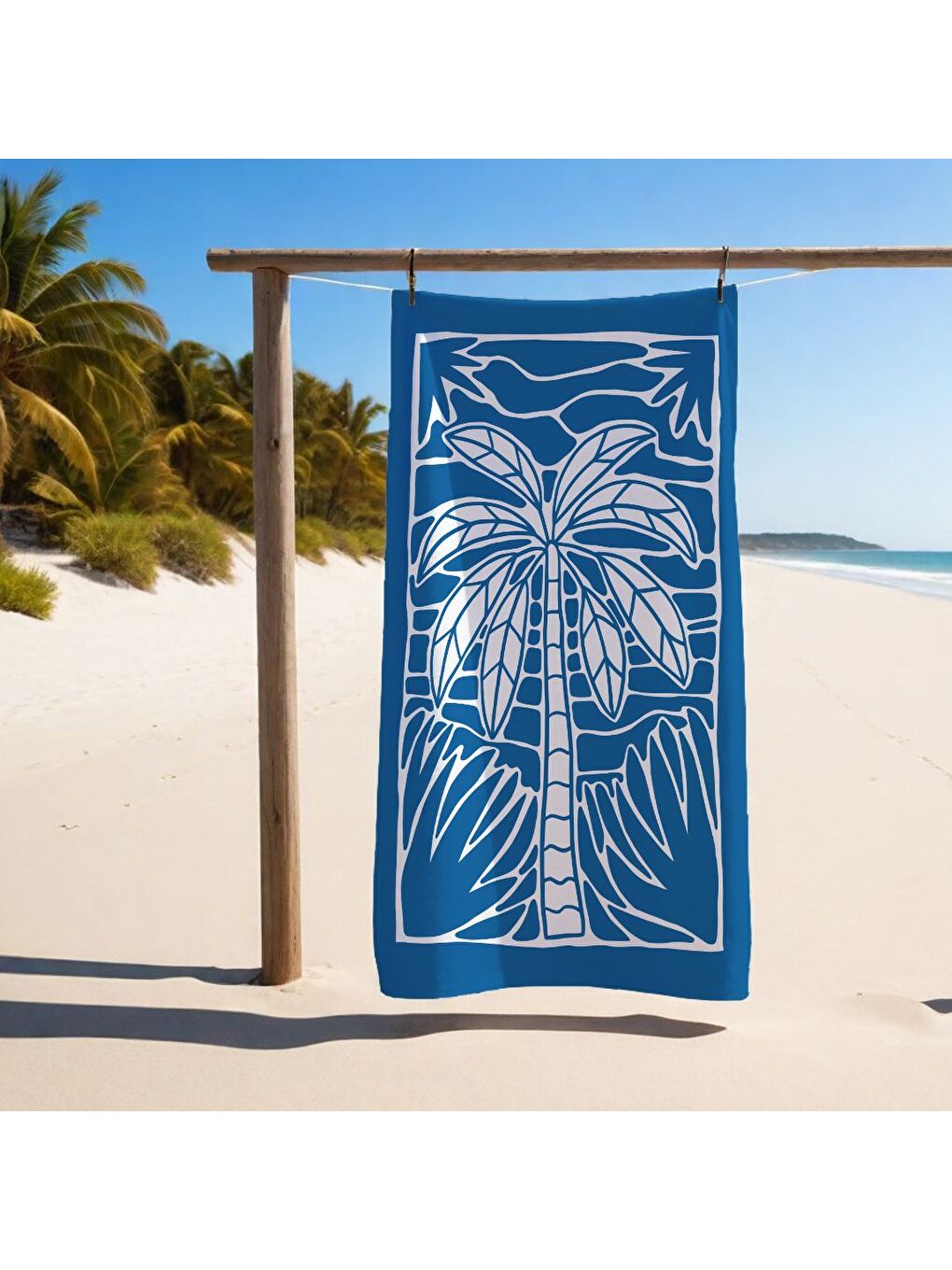 Karışık Renkli Desenli Havlu 75x150 cm   Plaj   Banyo Kullanımına Uygun   Hızlı Kuruyan Yumuşak Kumaş