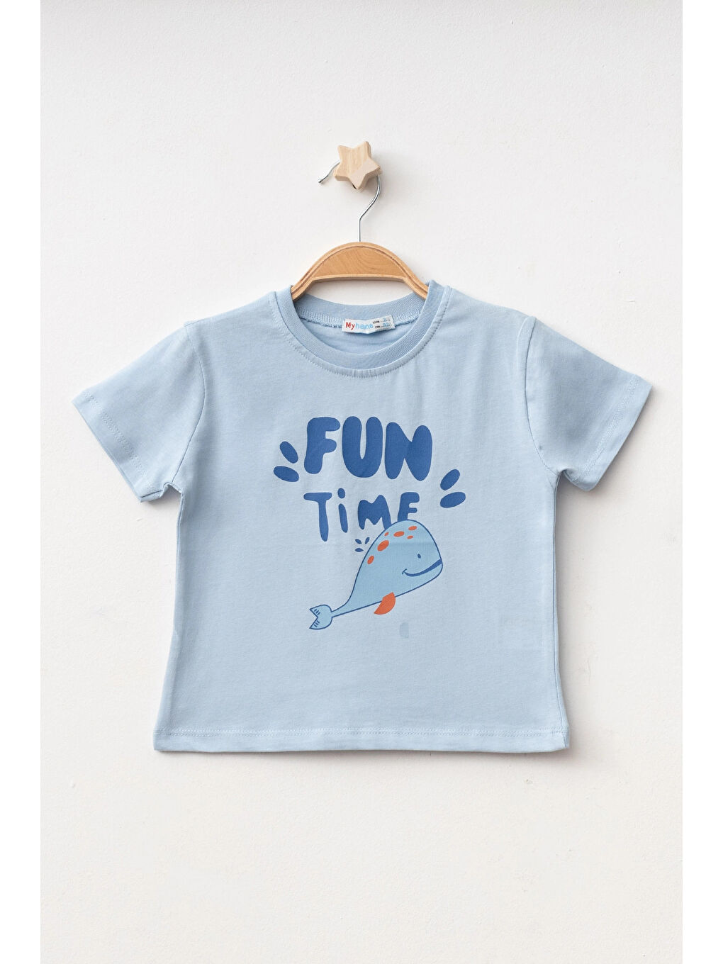 Mavi Fun Time Baskılı Erkek Tişört 50102