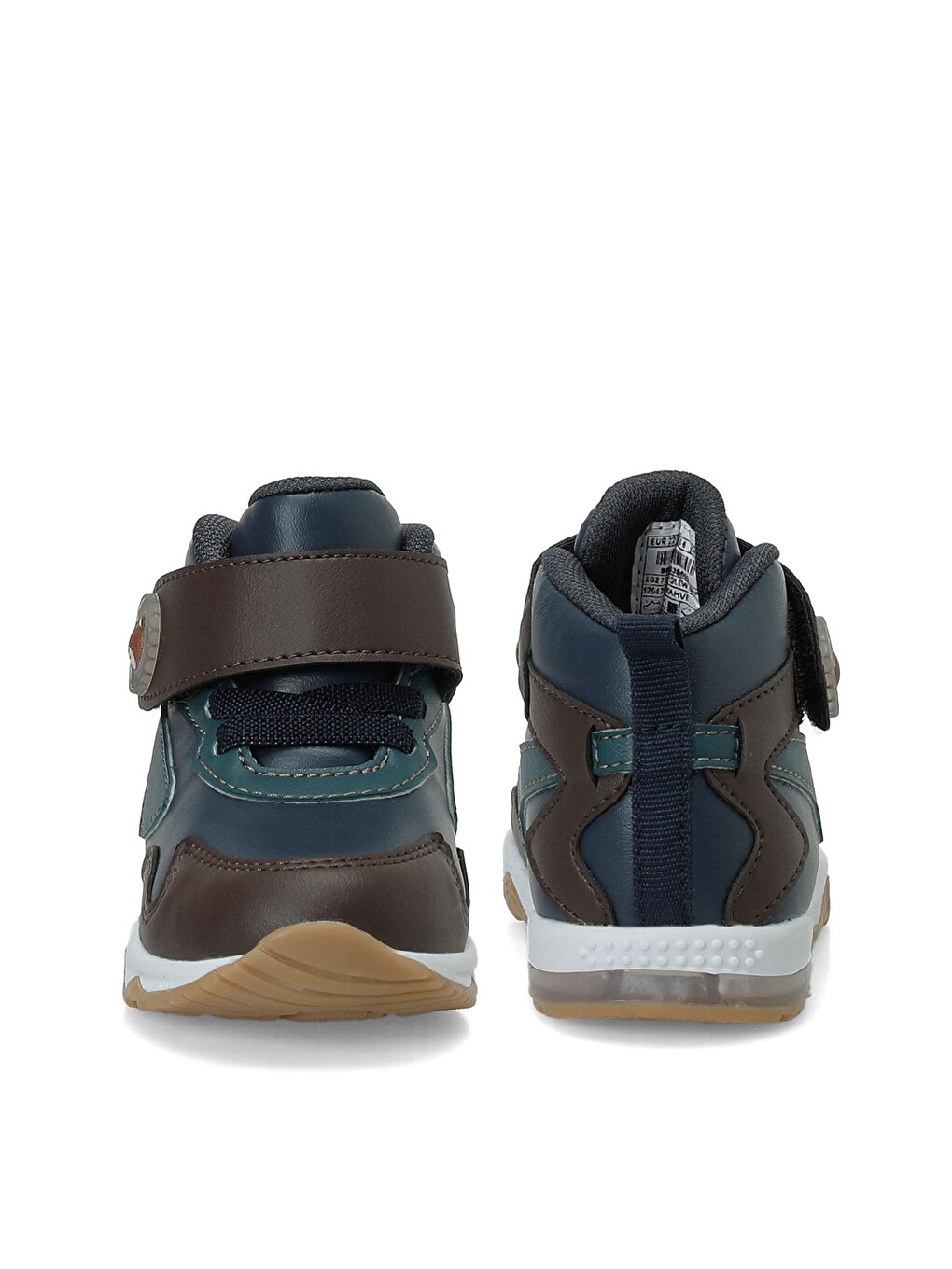 Folew.b Kahverengi Erkek Çocuk High Sneaker-4