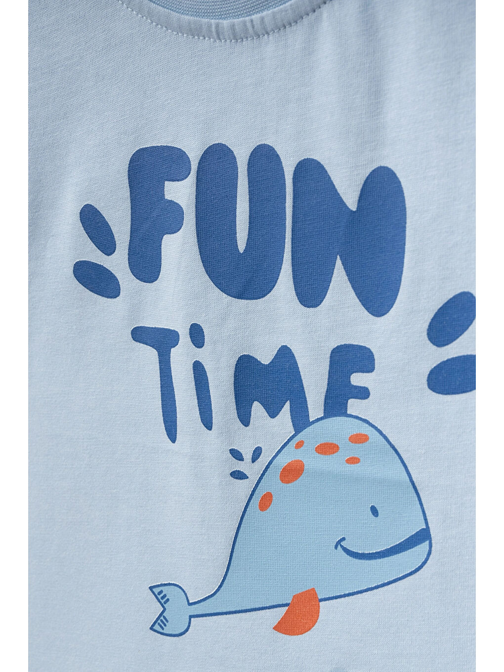 Mavi Fun Time Baskılı Erkek Tişört 50102-1