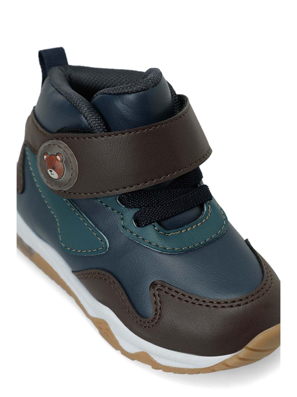 Folew.b Kahverengi Erkek Çocuk High Sneaker-6