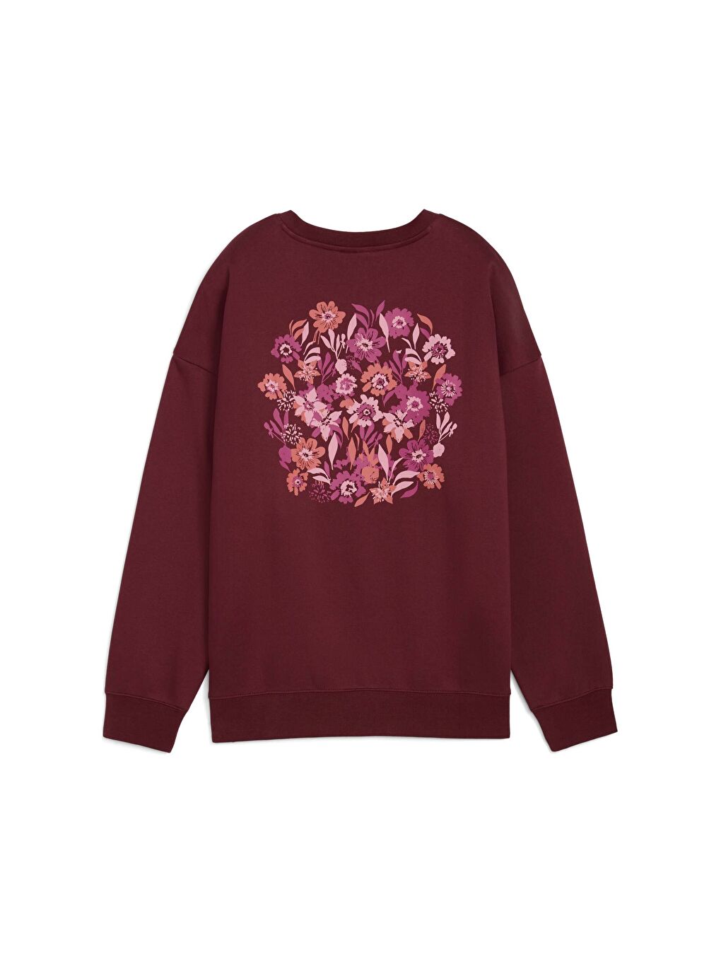 Bordo ESSENTIALS Nature 2.0 Kadın Geniş Kesim SWEATSHIRT-3