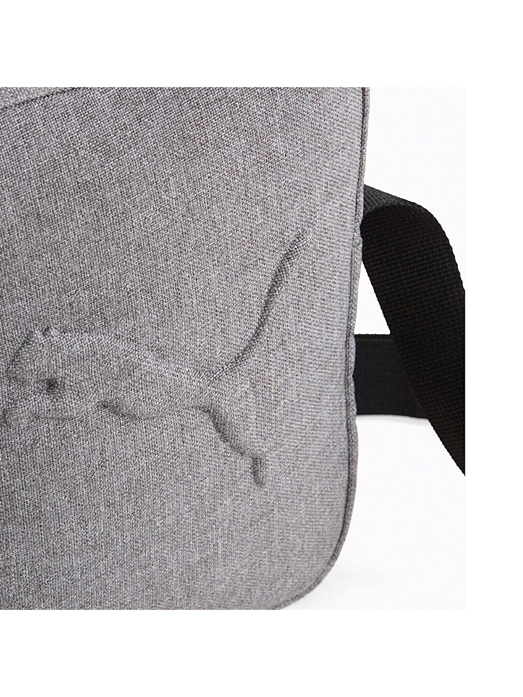 Buzz Heather Portable Gri Omuz Çantası-1