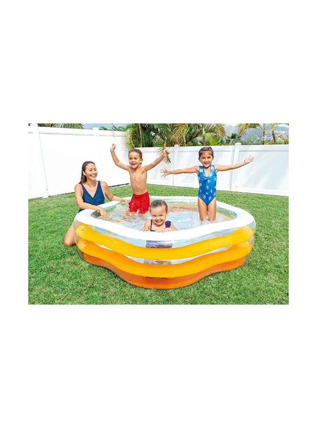 4 Renk Yumuşak Taban Havuz-1