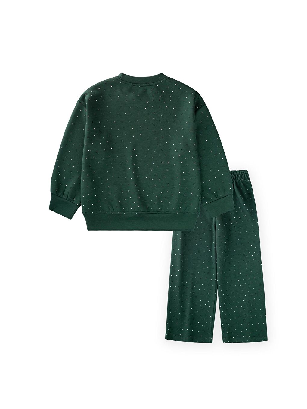 Komple Taşlı Modal Takım 3-8 Yaş Yeşil-1