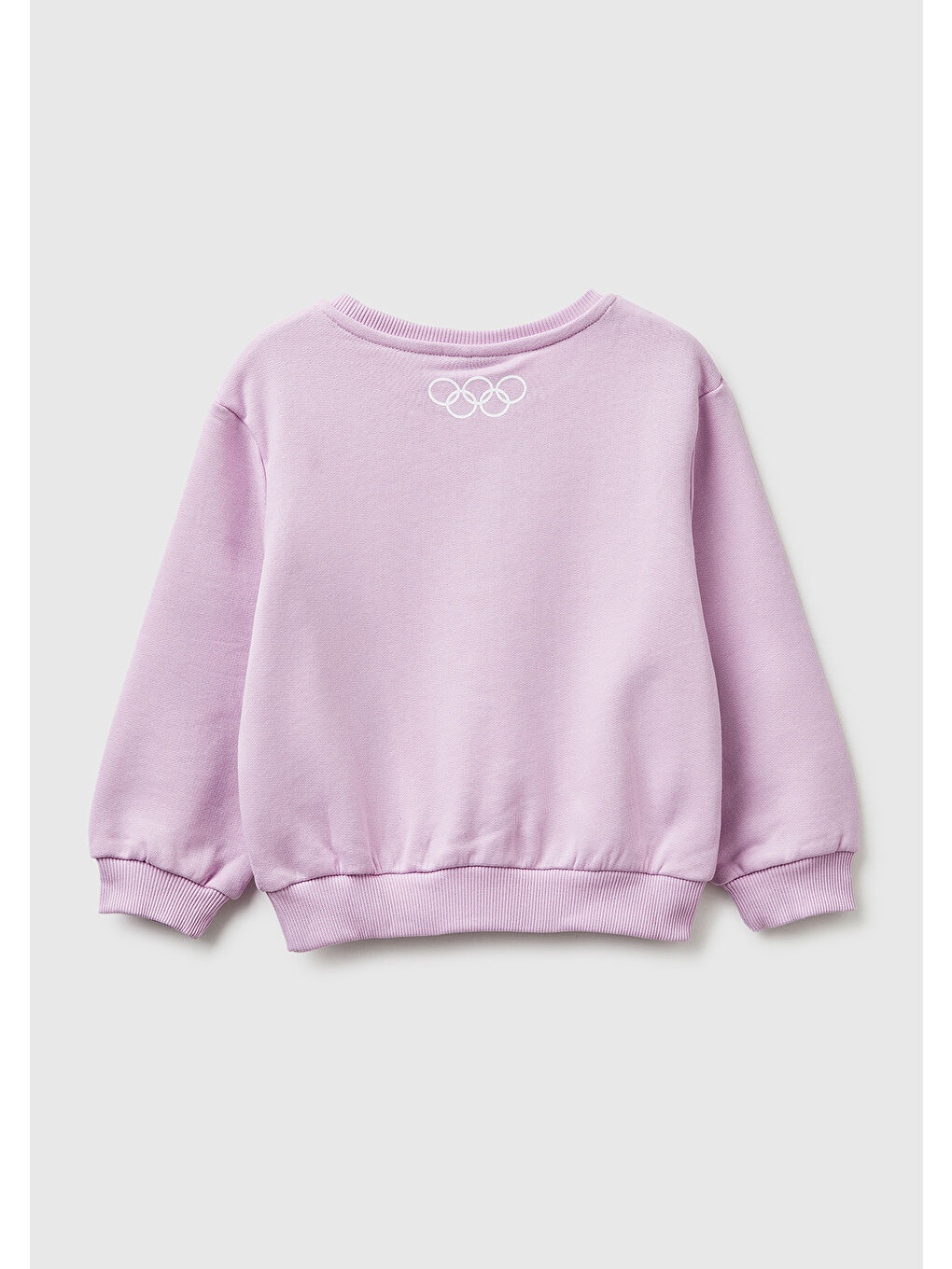 Kız Çocuk Pembe Looney Tunes Baskılı Bisiklet Yaka Sweatshirt-1