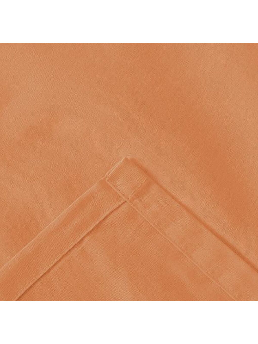 Soft Çift Kişilik Çarşaf - Turuncu - 240x260 cm-2