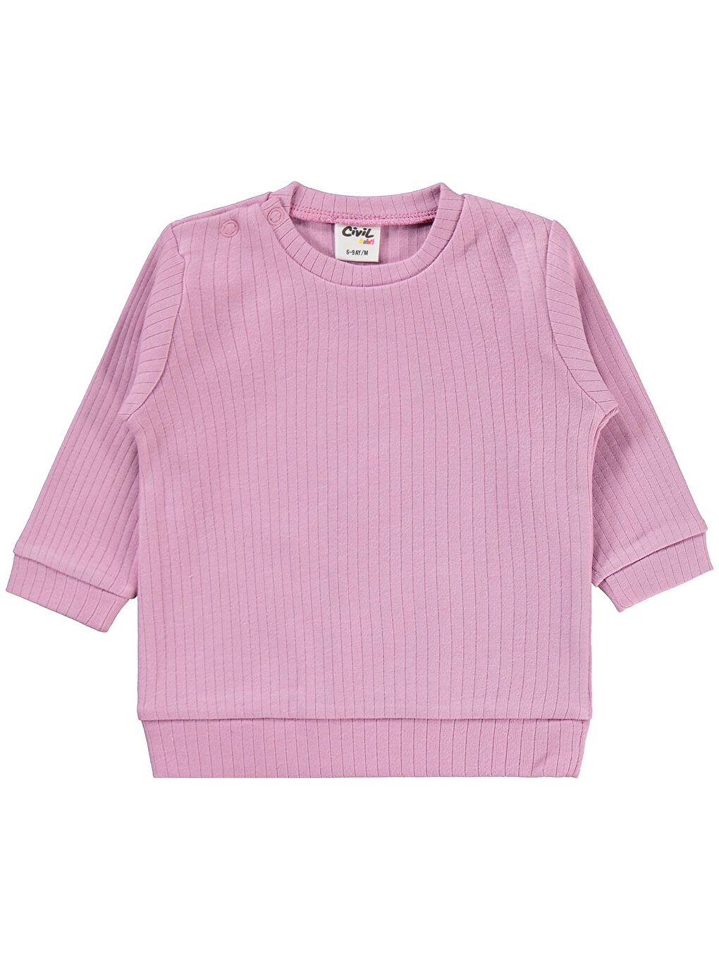 Baby Basic Raporlu 6-18 Ay Takım - Lila 9-12 Ay-2