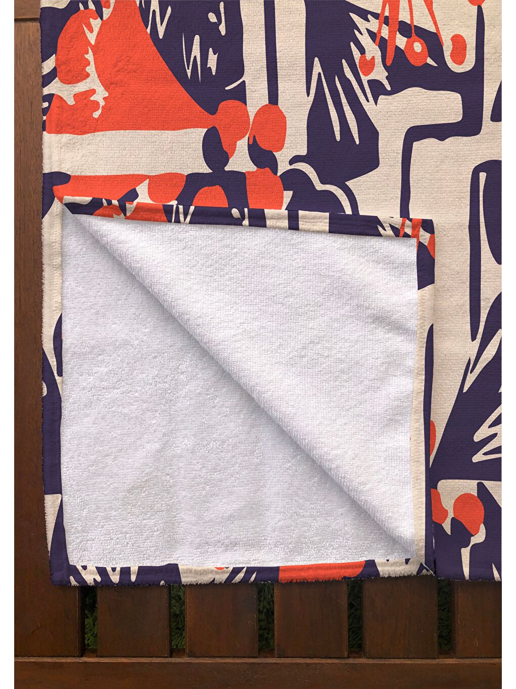 Karışık Renkli Desenli Havlu 75x150 cm   Plaj   Banyo Kullanımına Uygun   Hızlı Kuruyan Yumuşak Kumaş-1