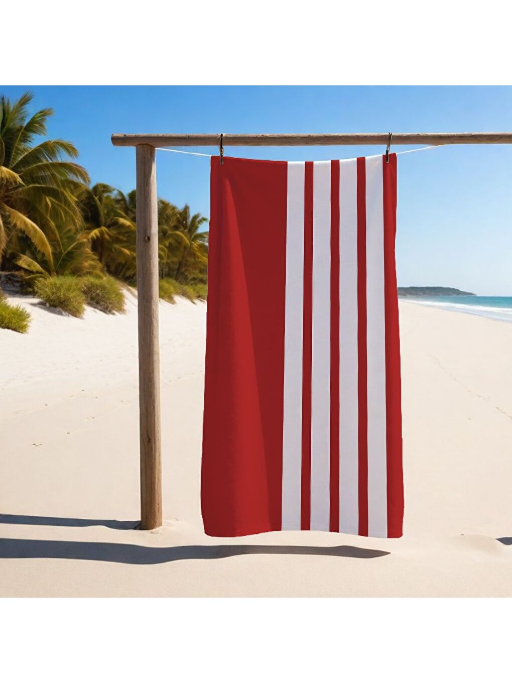 Karışık Renkli Desenli Havlu 75x150 cm   Plaj   Banyo Kullanımına Uygun   Hızlı Kuruyan Yumuşak Kumaş