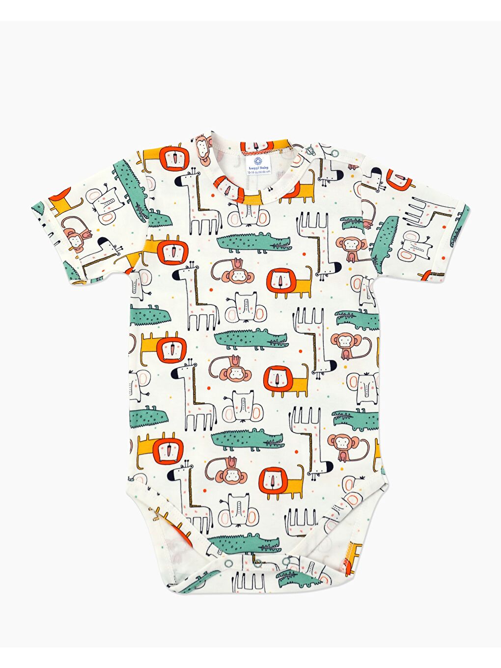 Mor Bisiklet Yaka Erkek Bebek Çıtçıtlı Body 2'li-2